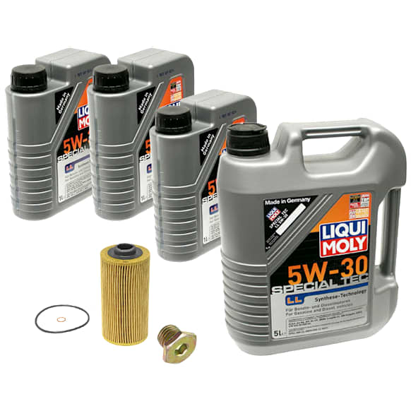KIT-041026-481 6-Piece Kit Motor Oil, Synthetic, with Oil Drain Plug and Oil Filter