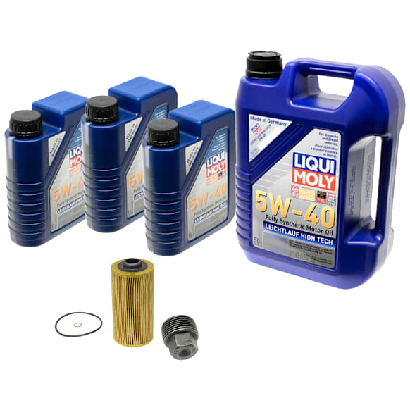 KIT-041026-482 6-Piece Kit Motor Oil, Synthetic, with Oil Drain Plug and Oil Filter
