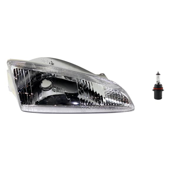 2-Piece Kit Halogen Headlights, With bulb(s), Includes (1) Headlight and (1) Headlight Bulb