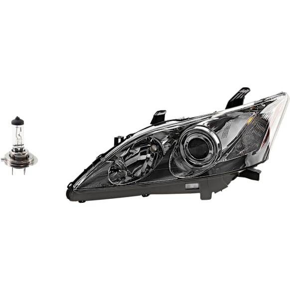 2-Piece Kit Halogen Headlights, With bulb(s), Includes (1) Headlight and (1) Headlight Bulb