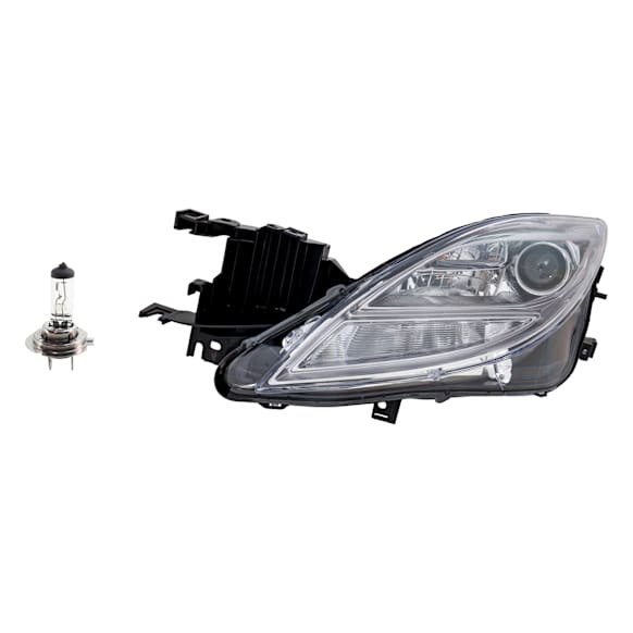 2-Piece Kit Halogen Headlights, With bulb(s), Includes (1) Headlight and (1) Headlight Bulb, CAPA Certified
