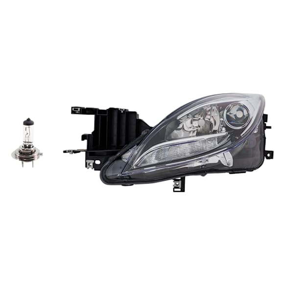 2-Piece Kit Halogen Headlights, With bulb(s), Includes (1) Headlight and (1) Headlight Bulb