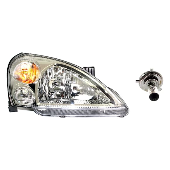 2-Piece Kit Halogen Headlights, With bulb(s), Includes (1) Headlight and (1) Headlight Bulb