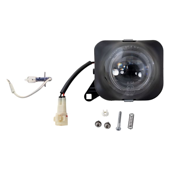 2-Piece Kit, Front, Driver Side Halogen Fog Light, Without bulb(s), CAPA Certified, Includes (1) Fog Light and (1) Fog Light Bulb