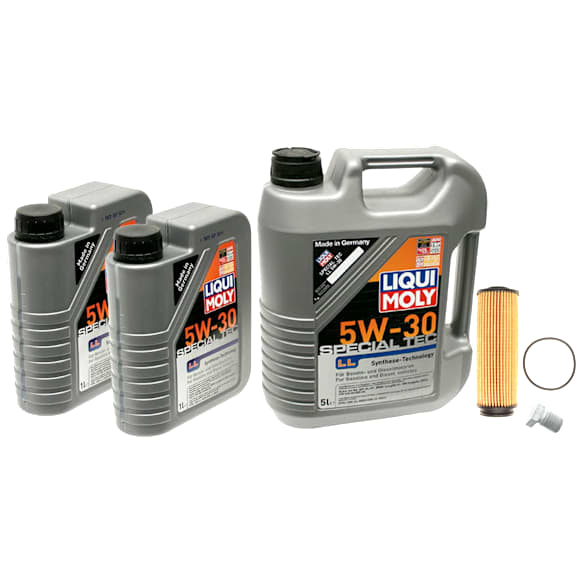 KIT-041726-209 5-Piece Kit Motor Oil, Synthetic, with Oil Drain Plug and Oil Filter