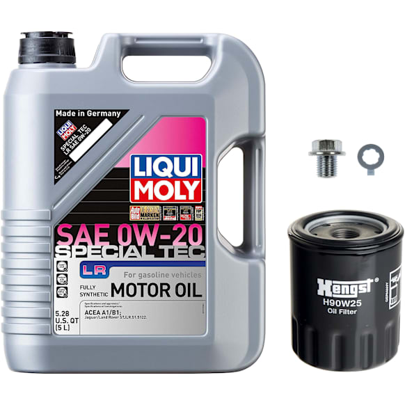 KIT-041726-64 3-Piece Kit Oil Filter, Spin-on, with Motor Oil and Oil Drain Plug