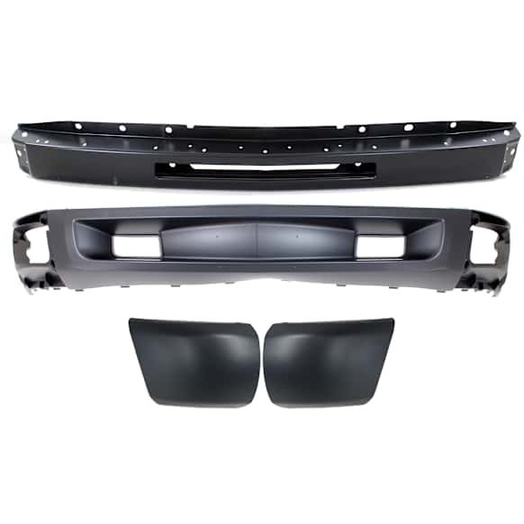 4-Piece Kit, Front Bumper, Primed, Includes (1) Bumper, (2) Bumper End, and (1) Valance