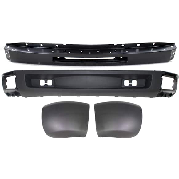 4-Piece Kit, Front Bumper, Primed, Includes (1) Bumper, (2) Bumper End, and (1) Valance