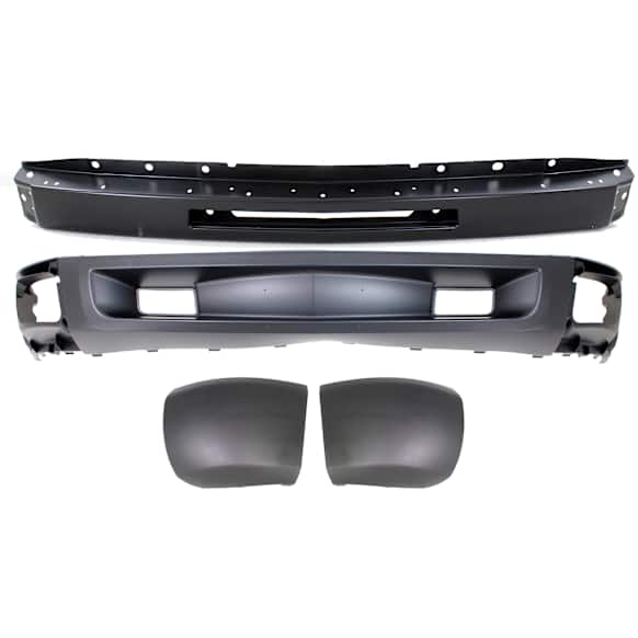 4-Piece Kit, Front Bumper, Primed, Includes (1) Bumper, (2) Bumper End, and (1) Valance