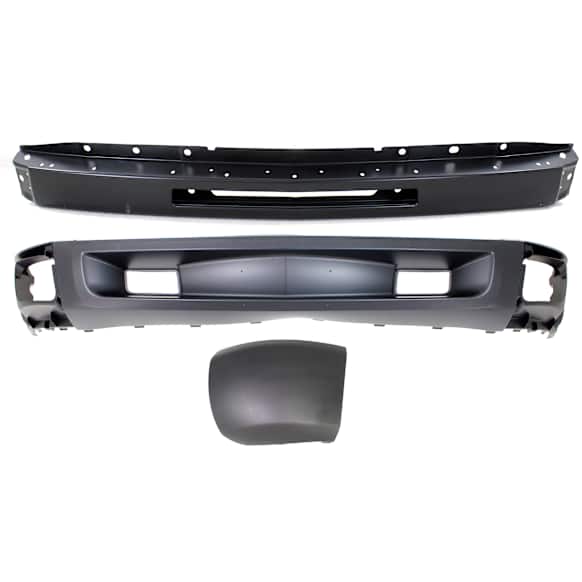 3-Piece Kit, Front Bumper, Primed, Includes (1) Bumper, (1) Bumper End, and (1) Valance
