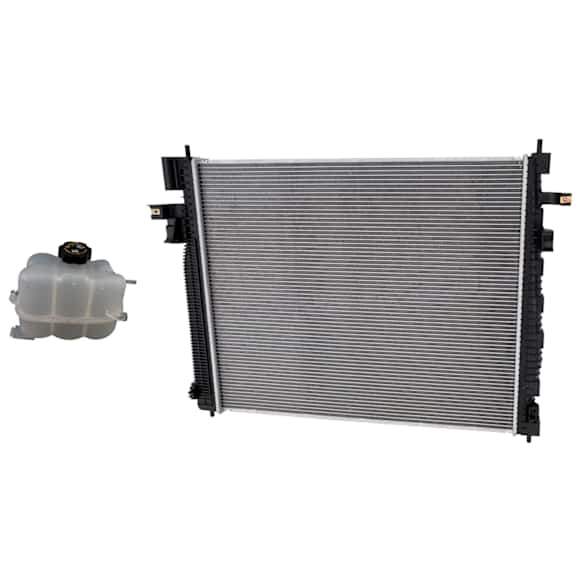 2-Piece Kit Radiator, 3.6L, 6Cyl Includes(1) Coolant Reservoir and (1) Radiator