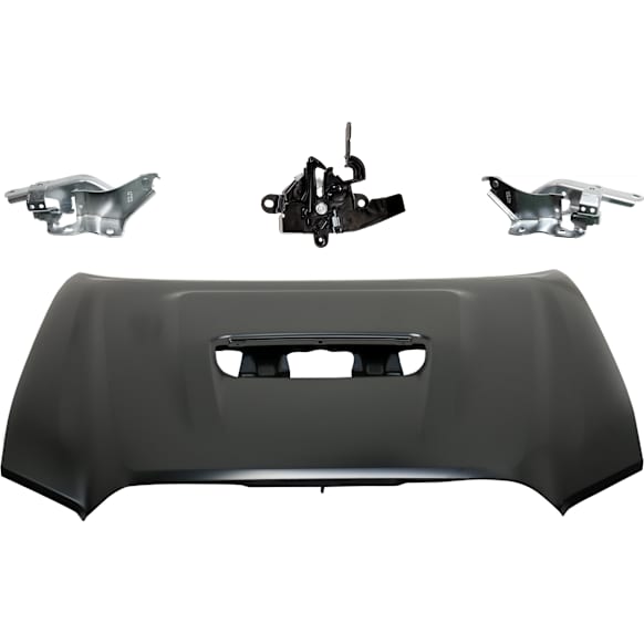 2023 Toyota Tacoma Trail Special Edition - Factory Style Hood, For Models With  Scoop and Without Alarm System, Steel, Primed,  Includes (2) Hood Hinge, (1) Hood and (1) Hood Latch