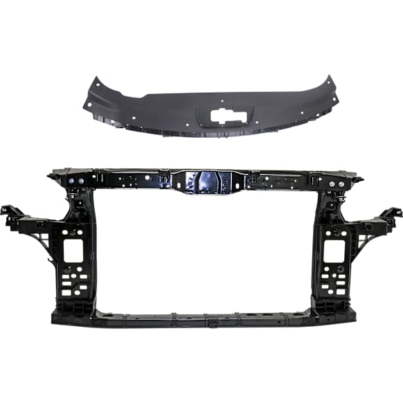 2-Piece Kit Radiator Support Assembly Includes (1) Radiator Support and (1) Radiator Support Cover