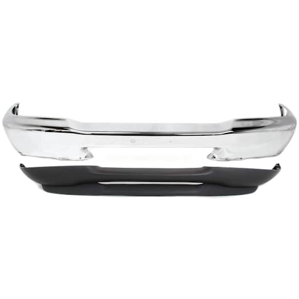 1998-2000 Ford Ranger - 2-Piece Kit, Front Bumper, Chrome, Includes (1) Bumper and (1) Valance