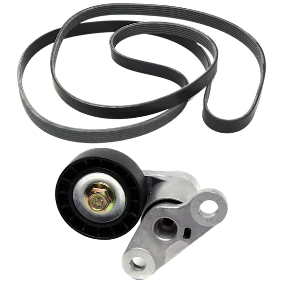 2001 GMC Sierra 1500 HD - 2-Piece Kit Accessory Belt Tensioner Kit, Air Conditioning, With 105 Amp Alt., 2-Piece Kit,  Includes (1) Accessory Belt Tensioner Kit and (1) Drive Belt