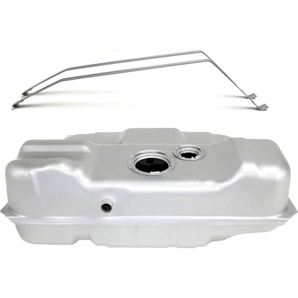 2-Piece Kit Galvanized Steel Fuel Tank, 18 gallons / 68 liters, Includes (1) Fuel Tank and (1) Fuel Tank Strap