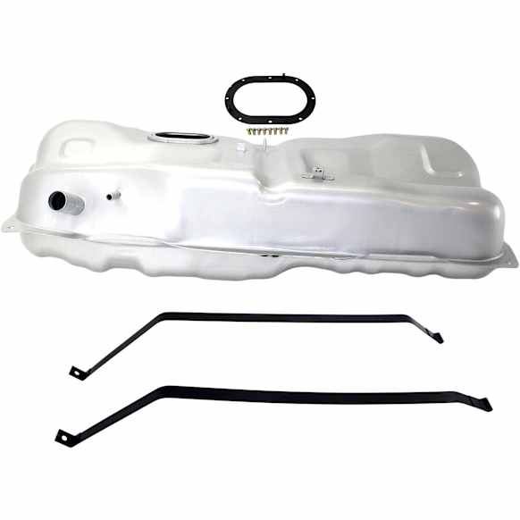 1992-1996 Lexus ES300 - 2-Piece Kit Galvanized Steel Fuel Tank, 18.5 gallons / 70 liters, Includes (1) Fuel Tank Strap and (1) Fuel Tank