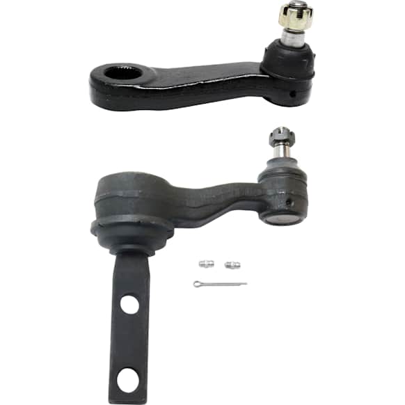 2-Piece Kit Front Suspension with Idler Arm and Pitman Arm, Includes (1) Idler Arm and (1) Pitman Arm