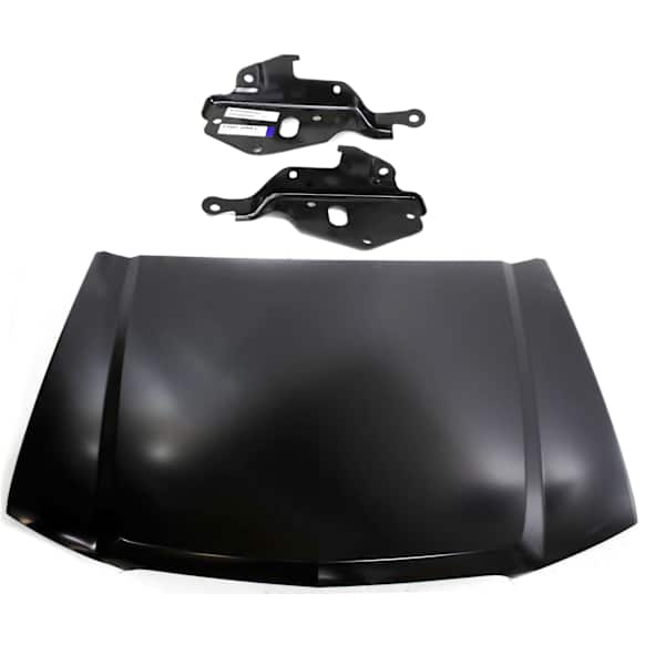 2006 Chevrolet Avalanche 2500 - 3-Piece Kit Factory Style Hood, For Models Without Body Cladding, Steel, Primed,  Includes (1) Hood and (2) Hood Hinge