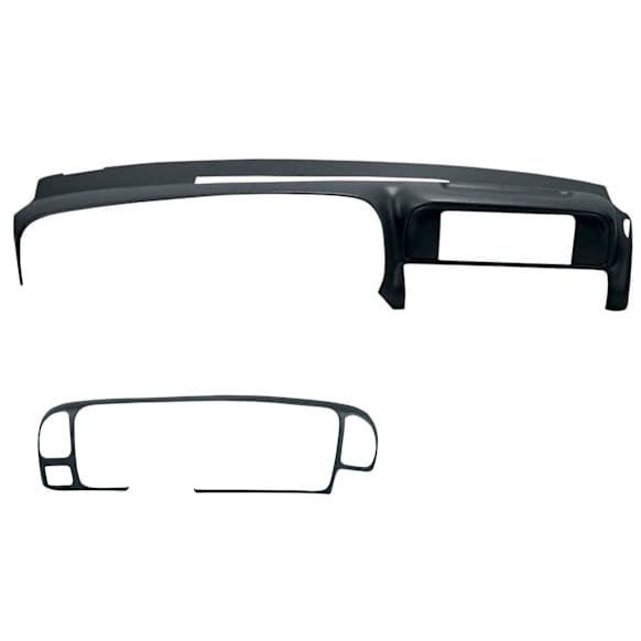 KIT-061224-DC029 2-Piece Kit Dash Cover, Slate Gray, Molded; Overlay Over Factory Dash, Vacu Molded Series, Includes (1) Dash Cover and (1) Instrument Panel Cover