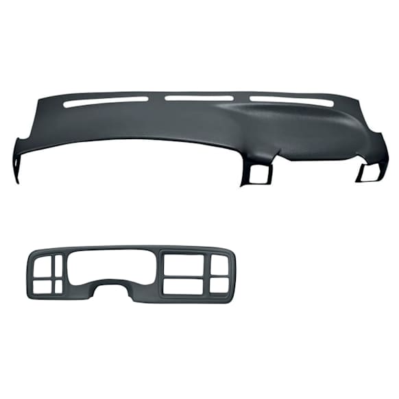 KIT-061224-DC059 2-Piece Kit Dash Cover, Slate Gray, Molded; Overlay Over Factory Dash, Vacu Molded Series, Includes (1) Dash Cover and (1) Instrument Panel Cover