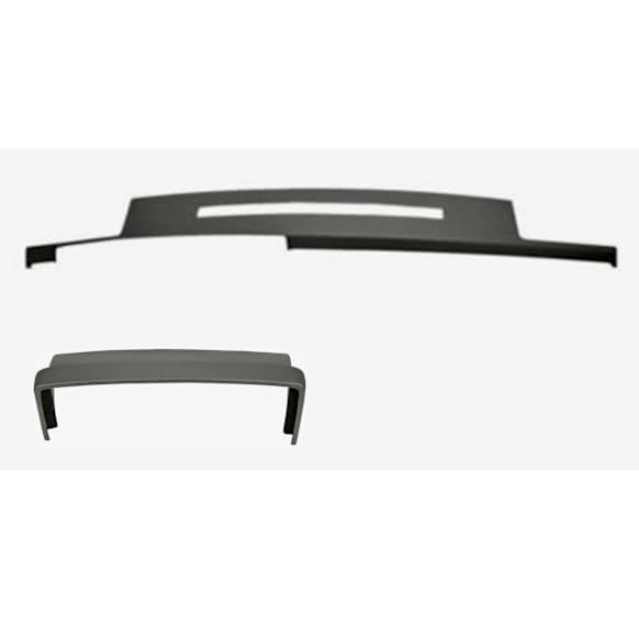 1993 Chevrolet C1500 - 2-Piece Kit Dash Cover, Light Gray, Molded; Overlay Over Factory Dash, Vacu Molded Series Includes (1) Dash Cover and (1) Instrument Panel Cover