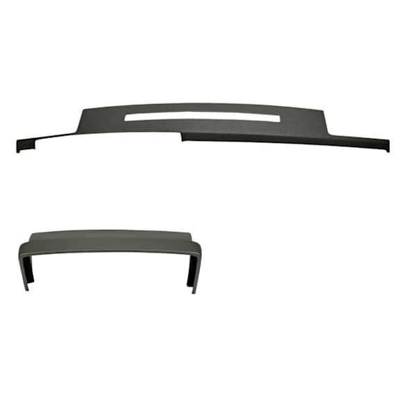 1993 Chevrolet C1500 - 2-Piece Kit Dash Cover, Medium Gray, Molded; Overlay Over Factory Dash, Vacu Molded Series Includes (1) Dash Cover and (1) Instrument Panel Cover
