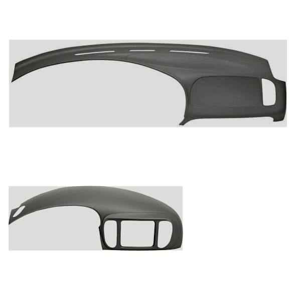 2003 Ford F-150 - 2-Piece Kit Dash Cover, Light Gray, Molded; Overlay Over Factory Dash, Vacu Molded Series Includes (1) Dash Cover and (1) Instrument Panel Cover