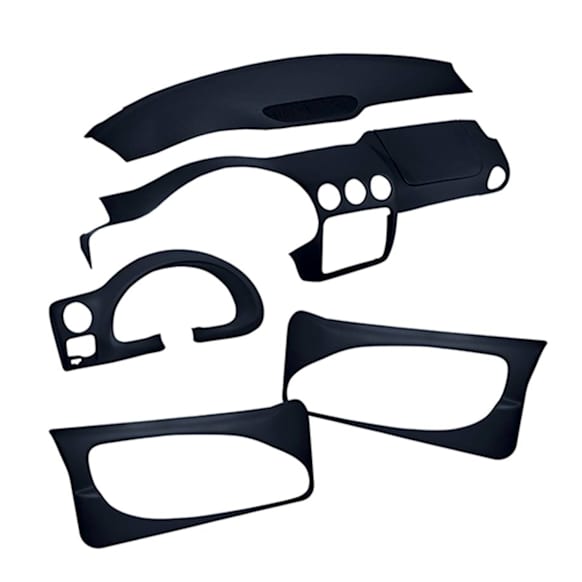 KIT-061224-DC231 2-Piece Kit Instrument Panel Cover, Dark Blue, Includes (1) Interior Trim Kit and (1) Instrument Panel Cover