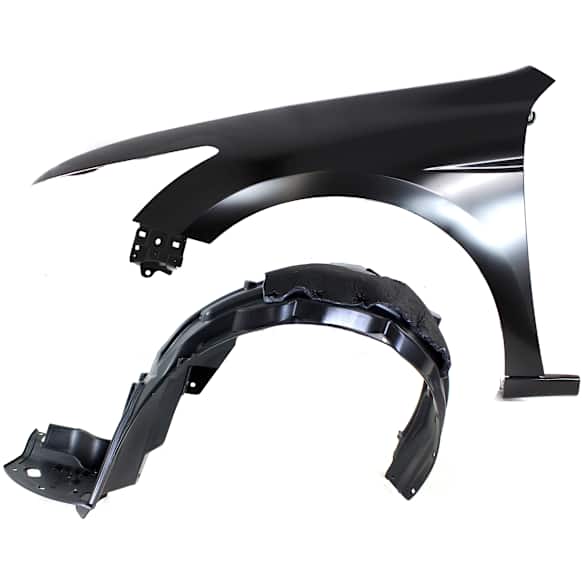 2008-2012 Honda Accord - 2-Piece Kit, Front, Driver Side Fender, Sedan, USA Built, Includes (1) Fender and (1) Fender Liner