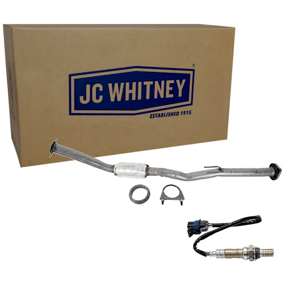 2-Piece Kit Catalytic Converter, 4.2L, 6Cyl, Federal EPA Standard, 46-State Legal (Cannot ship to CA, CO, NY or ME), Includes (1) Catalytic Converter and (1) Oxygen Sensor
