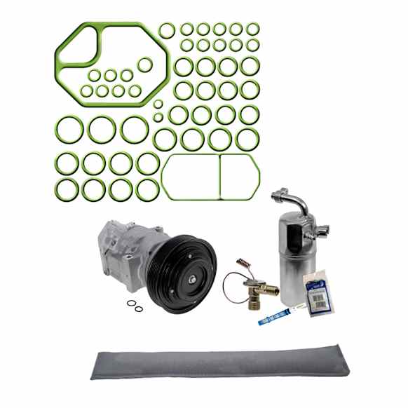 2012 Acura ZDX - 2-Piece Kit A/C Compressor Kit, 3.7L 6Cyl, With Clutch, Includes (1) A/C Service Kit and (1) A/C Compressor