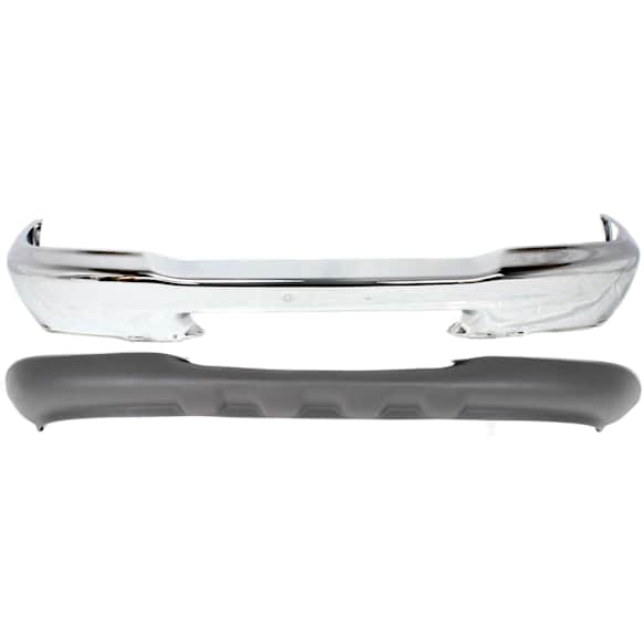 1998 Ford Ranger - 2-Piece Kit Front Bumper, Chrome, Includes (1) Bumper and (1) Valance