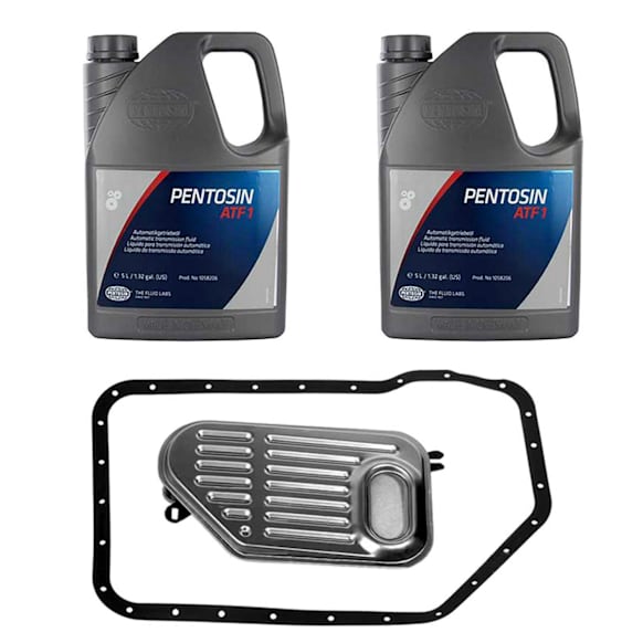 2005 Volkswagen Passat - 3-Piece Kit Automatic Transmission Fluid, Automatic Transaxle, 3-Piece Kit, 5 Liters, Genuine Audi, Volkswagen  Includes (1) Automatic Transmission Filter and (2) Automatic Transmission Fluid