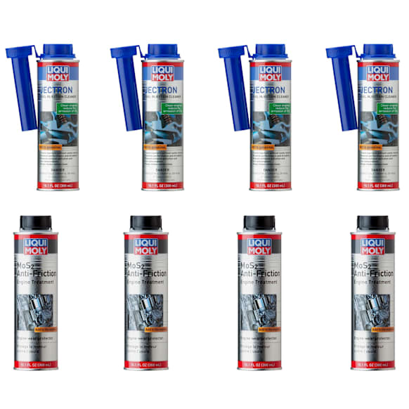 KIT-070224-743 8-Piece Kit Universal Fuel System Cleaner, 8-Piece Kit, Includes (4) Fuel Additive and (4) Oil Additive