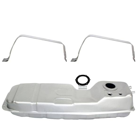 1997-2001 Mercury Mountaineer - 3-Piece Kit Fuel Tank, GAS, 4-Door, 54.5 in. x 16.5 in. x 13 in., 21 gallons / 79 liters, includes (1) Fuel Tank and (2) Fuel Tank Strap