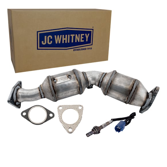 2-Piece Kit After Secondary Catalytic Converter Catalytic Converter3.5L6CylFederal EPA Standard46-State Legal, (Cannot ship to CACONY or ME) Includes (1) Oxygen Sensor and (1) Catalytic Converter