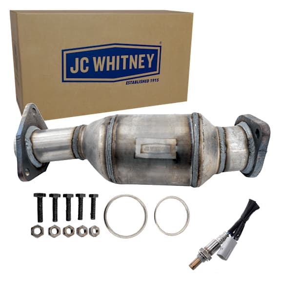 2-Piece Kit Catalytic Converter, Federal EPA Standard, 46-State Legal (Cannot ship to CA, CO, NY or ME), includes (1) Catalytic Converter and (1) Oxygen Sensor