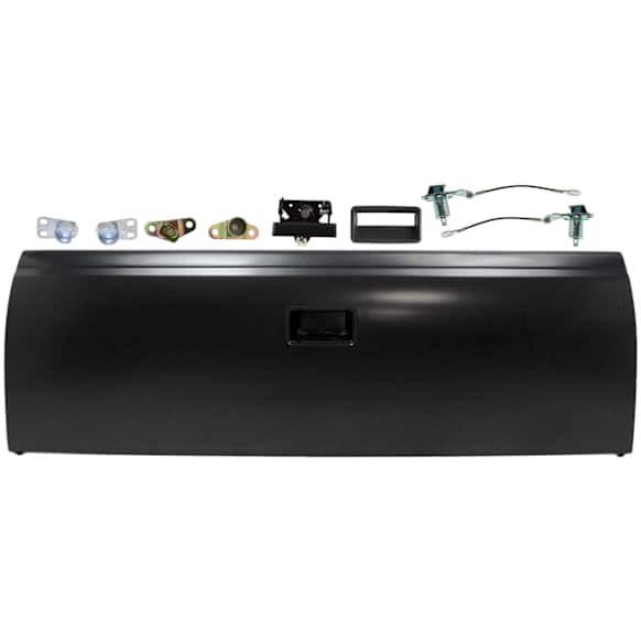 1988-1992 Chevrolet C3500 - 7-Piece Kit Primed Tailgate, Fleetside, Includes (1) Tailgate, (2) Tailgate Handle, (2) Tailgate Latch and (2) Tailgate Hinge