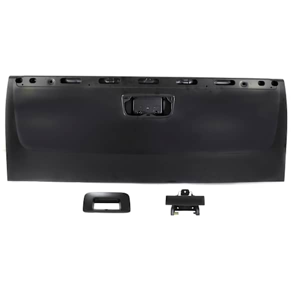 2010 GMC Sierra 1500 - 3-Piece Kit Primed Tailgate, Fleetside For Models With Non-Locking ,  Includes (1) Tailgate, (1) Tailgate Handle, and (1) Tailgate Handle Bezel