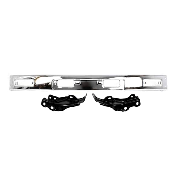 1986 Toyota Pickup - 3-Piece Kit Front Bumper, Fleetside, 4WD, Chrome, Includes (1) Bumper and (2) Bumper Bracket