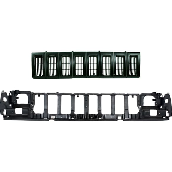 2-Piece Kit Header Panel, Includes (1) Grille Assembly and (1) Header Panel