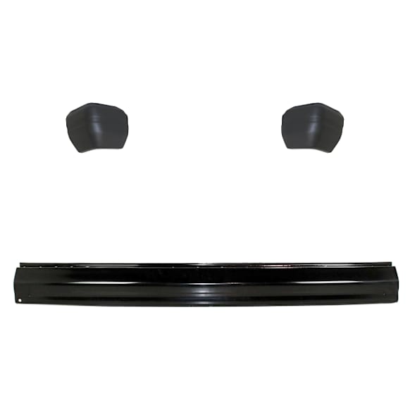 1996 Jeep Cherokee - 3-Piece Kit Rear Bumper, Paint to Match, Sport Utility, Includes (1) Bumper and (2) Bumper End