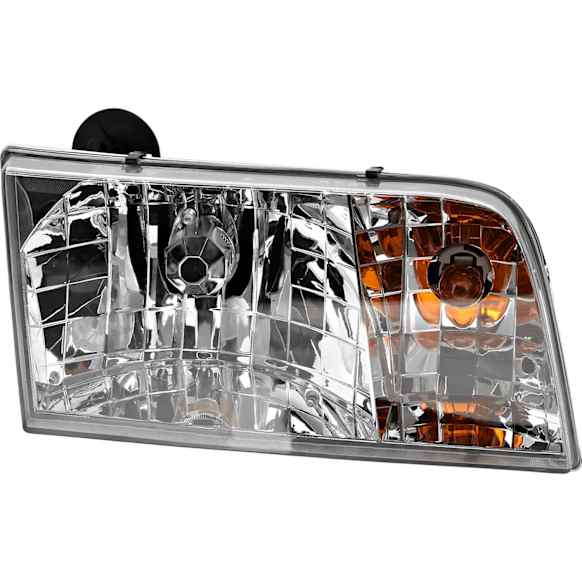 4-Piece Kit Header Panel, Includes (1) Header Panel, (2) Headlight and (1) Grille Assembly