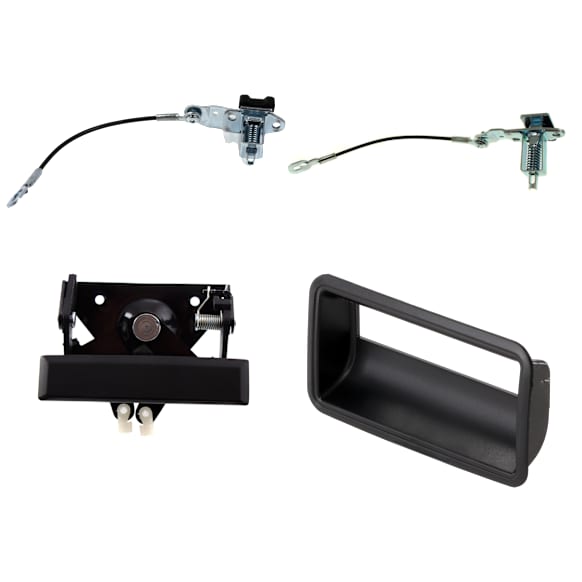 4-Piece Kit Tailgate Latch, Includes (2) Tailgate Handle and (2) Tailgate Latch