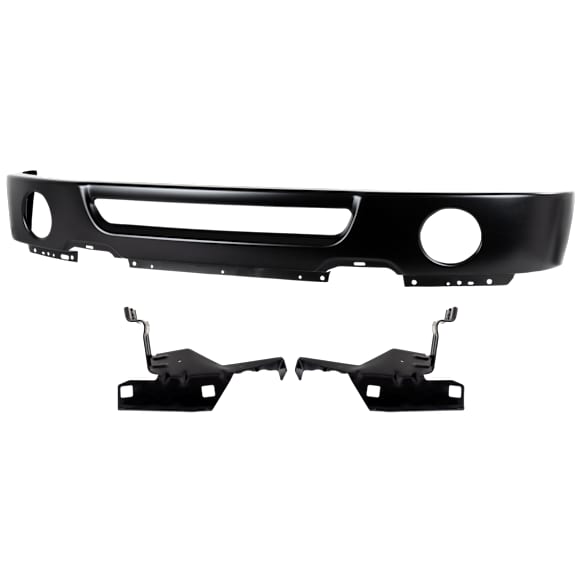 3-Piece Kit Front Bumper, Paint to Match, Includes (1) Bumper and (2) Bumper Bracket