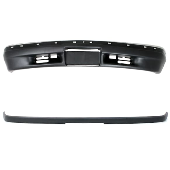 1998-2004 Chevrolet Blazer - 2-Piece Kit Front, Lower Valance, For Models With Comfort and Convenience Decor Package (RPO YC5), Air Deflector, Primed, Includes (1) Bumper Trim and (1) Valance