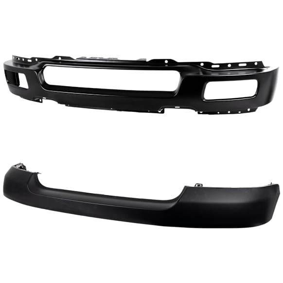 2005 Ford F-150 - 2-Piece Kit Front Bumper, Production Date To August 8 2005, Paint to Match, Includes (1) Bumper and (1) Bumper Cover