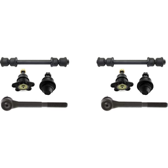 8-Piece Kit Suspension Kit, Includes (4) Ball Joint, (2) Sway Bar Link, and (2) Tie Rod End