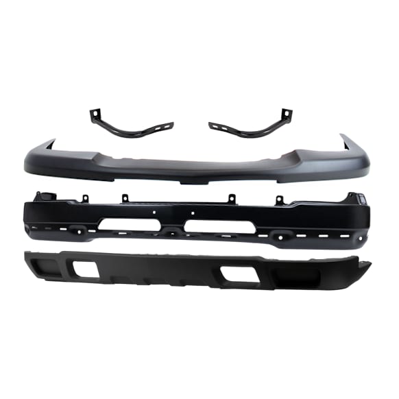 5-Piece Kit, Front Bumper, Paint to Match, Includes (1) Bumper, (2) Bumper Bracket, (1) Bumper Cover, and (1) Valance